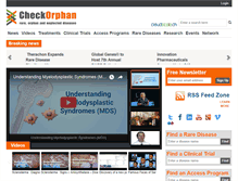 Tablet Screenshot of checkorphan.org